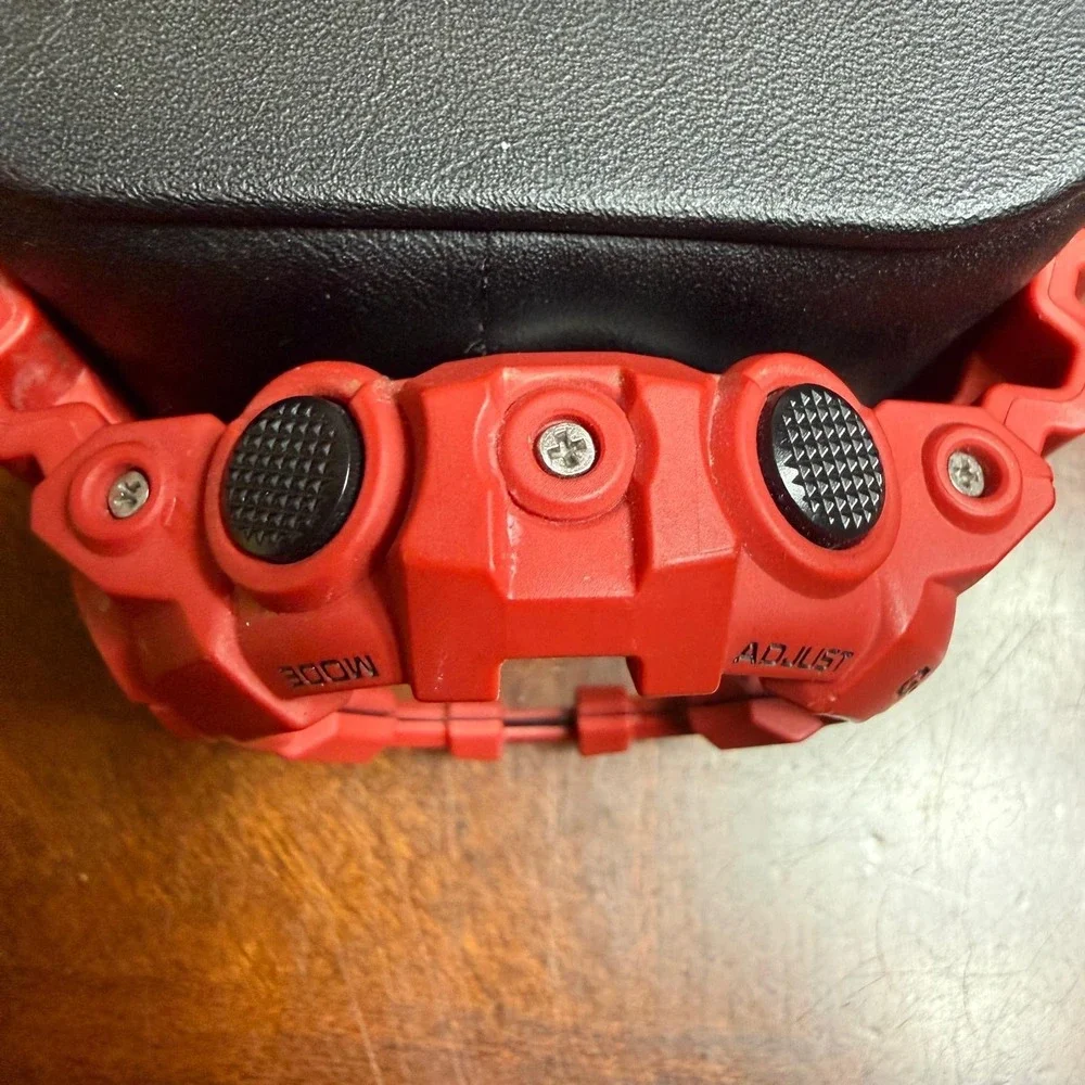 Casio G-Shock GA-700 Red Resin Analog Digital Sport Watch 5522 GA-700-4A
